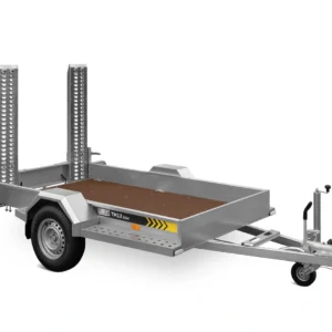 Przyczepa TM13 do przewozu maszyn.